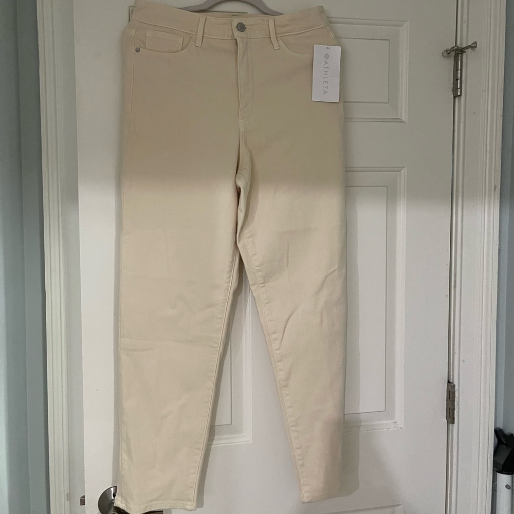 Athleta Flex Straight ankle Jean sz. 10